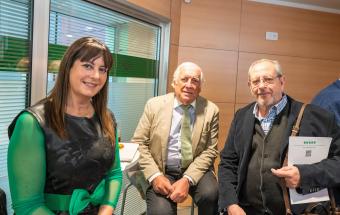 Natalia Fdez. Laviada y Carlos Espinosa de los Monteros