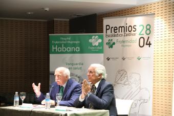 Carlos Aranda y Carlos Espinosa de los Monteros, director Gerente y Presidente de Fraternidad-Muprespa, respectivamente