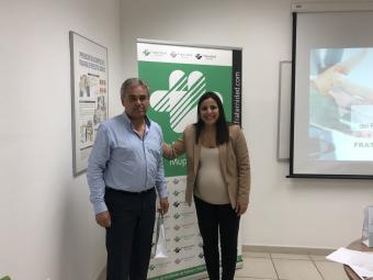 Juntament amb el responsable dels Serveis Integrals d'Esports de Canàries