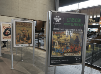 La estación de Santa Justa acoge la muestra hasta el próximo 3 de mayo