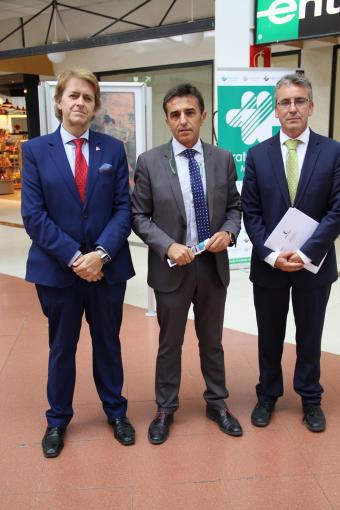 Agustín Espinosa, José Luis Agudo y Eduardo del Valle