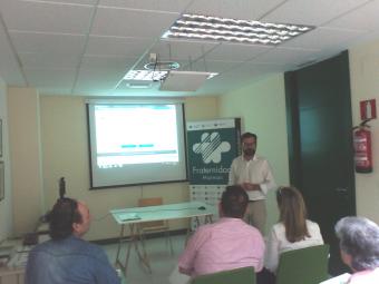 Miguel Redondo, director provincial de la Mutua en Cáceres, agradeció la presencia de los asistentes