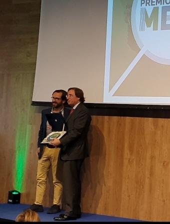 Tomás Pascual, recibió el premio al Líder Empresarial Saludable del Año