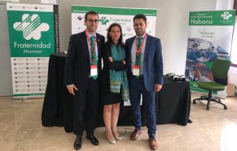 David Revillo, María José Torijano y Carlos Maya