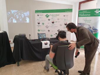 El equipo virtual permita simular la conducción en condiciones de baja visibilidad
