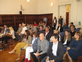 José Ignacio Díaz, Director territorial Norte de Fraternidad-Muprespa, dio la bienvenida a los asistentes al evento