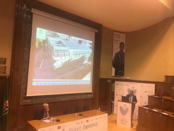 Serrera centró su exposición en la Experiencia de Paciente