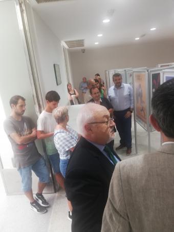 Al acto acudió José Ramón Lafuente, coordinador territorial técnico de Fraternidad-Muprespa