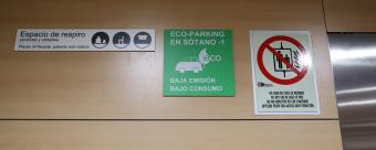 Del total de 213 plazas de aparcamiento, 16 están destinada a ecoparking