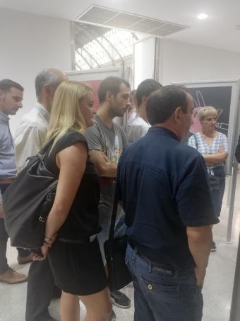 La muestra se puede visitar en la estación de ferrocarril de Barcelona-Francia hasta el próximo 28 de julio 