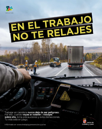 campaña junta cyl en el trabajo no te relajes