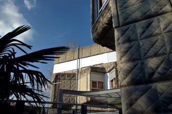 Miguel Fisac patentó la técnica del encofrado usada en este edificio