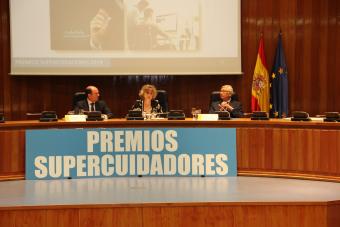 Aurelio López Barajas, María Luisa Carcedo y Rafael Puyol 