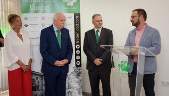 El alcalde de Lorca agradeció a Fraternidad-Muprespa su apuesta por la localidad murciana