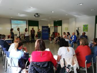 La delegada de Fraternidad-Muprespa en Gijón participó como moderadora en el evento 