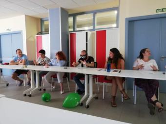 Los participantes realizaron diferentes dinámicas para conocer el contenido de los talleres