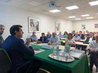 El acto tuvo lugar en el Centro de Prevención de Riesgos Laborales de Málaga