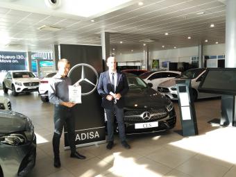 La entrega del diploma tuvo lugar en las instalaciones de las empresa