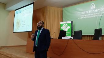 Luis Angel Merlo, durante su participación en la jornada