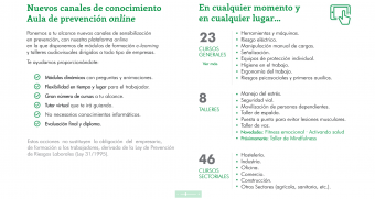 Catálogo servicios Aula Prevención Online