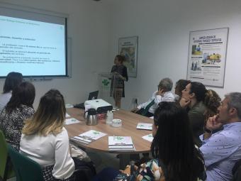 Beatriz Elías, responsable de la tramitación de las solicitudes por Riesgo de Embarazo de Fraternidad-Muprespa en Tenerife