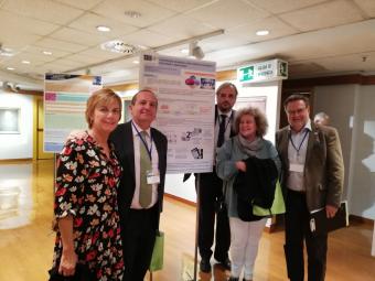 Fraternidad Muprespa aportó a la cita dos posters