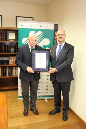 Se trata del certificado AENOR de tratamiento de quejas y reclamaciones ISO 10002