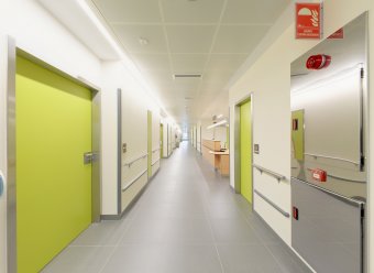 O Hospital Fraternidad-Muprespa Habana conta con 50 cuartos, catro deles, de illamento