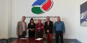 Fraternidad-Muprespa e a Confederación Empresarial de Lanzarote