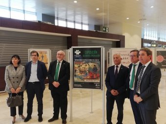 A mostra organizada por Fraternidad-Muprespa xa se instalou en 24 localizacións