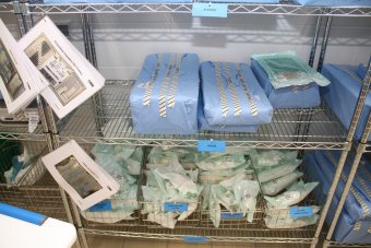 Almacén do material estéril