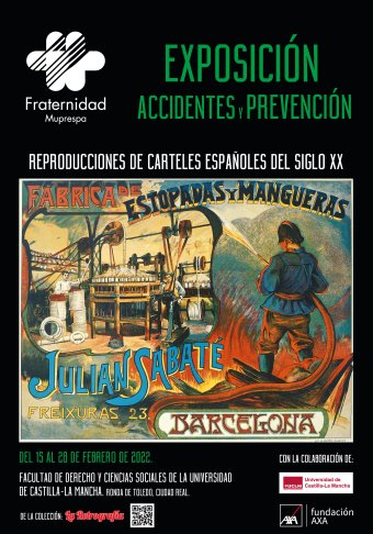 Cartel Exposición Fraternidad-Muprespa Ciudad Real 15-28 de febrero 2022