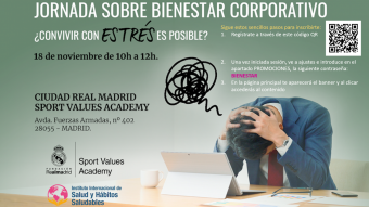 Inscripcón JORNADA SOBRE BIENESTAR CORPORATIVO (18 NOVIEMBRE)