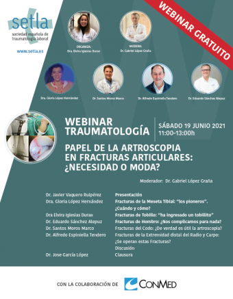 Cartel webinar SETLA 19 de junio