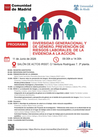 Programa Jornada IRSST de Madrid 11 de junio de 2026.
