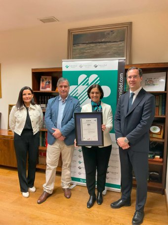 Elena Iglesias, Luis Martínez del Pino, Olvido Arenas y Enrique Megía