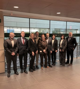 E. Madrid, Alberto Meneses, I. García, Álvaro Minuesa, S. Mayoralas, A. Giró, R. Caballero, M. D. Soto y MIguel Franco