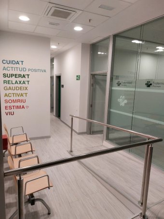 Sala de espera Fraternidad-Muprespa Barcelona