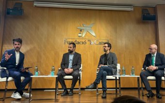 Participantes en la mesa redonda de PRL de las Mutuas