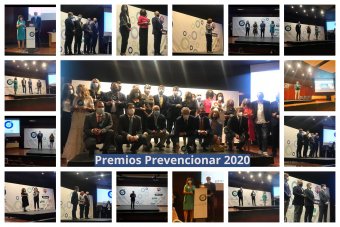 Premios Prevencionar sarien hainbat uneren irudi-collagea