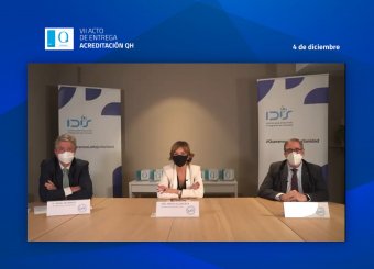 Ángel de Benito, Marta Villanueva e Fernando Mugarza