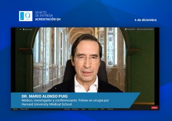 O doutor Mario Alonso Puig, durante a súa conferencia maxistral