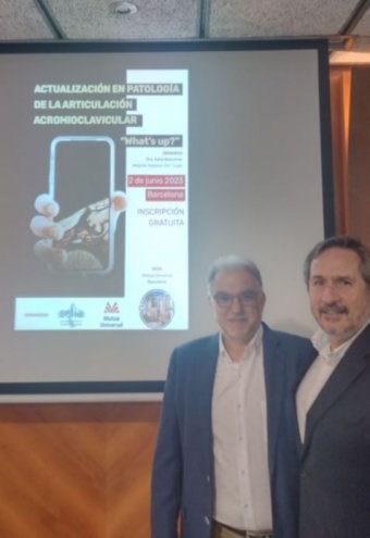 Dr. José Luis Bada y Dr. Álvaro Minuesa