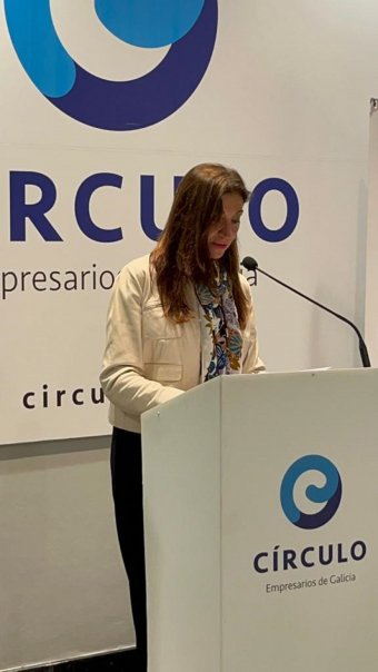 Elena Mancha, directora general de Relaciones Laborales de la Xunta