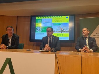 Fernando García, Luis Colmenero y José Antonio Leiva