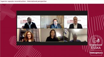 Foto Panel de expertos Congreso ESSKA Dr. Minuesa