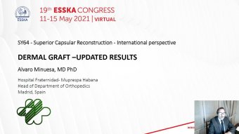 Foto presentación Congreso Dr. Minuesa