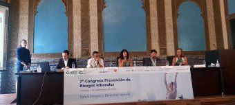 Fraternidad-Muprespa participó en una de las dos mesas de debate de la jornada, concretamente la de expertos empresariales