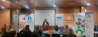 Herminia López Colmenarejo, presidenta y tesorera de la asociación Marca 3C