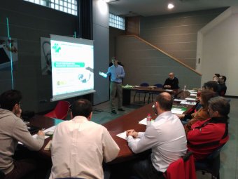 Mutualistas de Fraternidad-Muprespa en taller de Seguridade Viaria